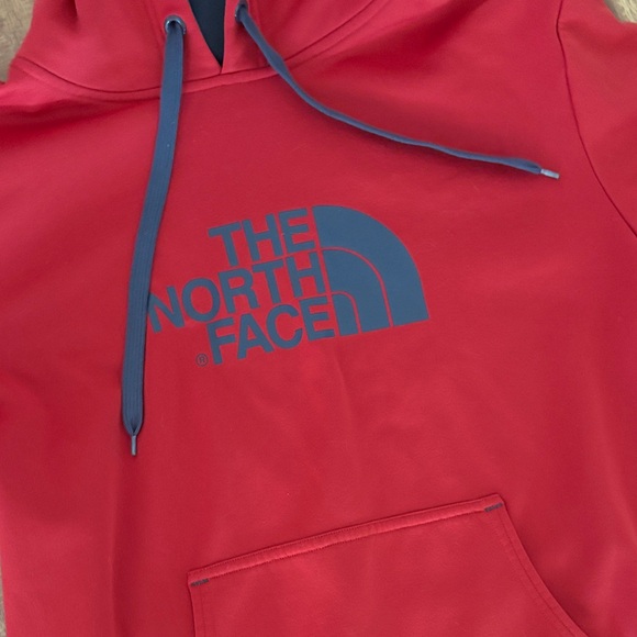 The North Face orange/red Hoodie - Picture 2 of 5